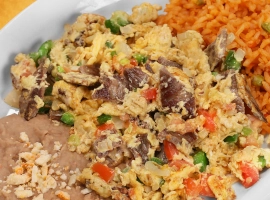 Machaca con Huevo